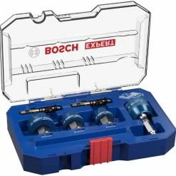 BOSCH Coffret 3 Trépans Carbure Expert Métal Ø22/25/32 - 2608900502