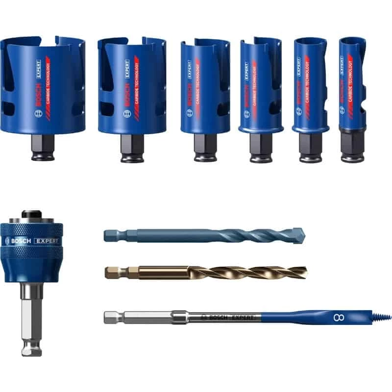BOSCH Coffret 6 Trépans Carbure Expert Construction 20 à 64 - 2608900490 2 BOSCH Coffret 6 Trépans Carbure Expert Construction 20 à 64 - 2608900490 – Image 2