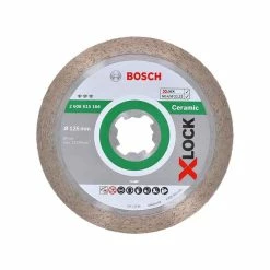 BOSCH Disque à Tronçonner Diamanté X-LOCK 125mm - Best For Ceramic
