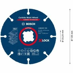 BOSCH Disque X-Lock Carbure Expert Multimatériaux 125 Mm - 2608901193 -BOSCH Shop bosch disque x lock carbure expert multimateriaux 125 mm 2608901193 2