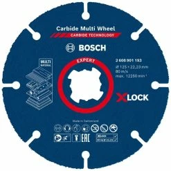 BOSCH Disque X-Lock Carbure Expert Multimatériaux 125 Mm - 2608901193