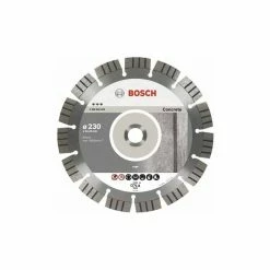 BOSCH Disques à Tronçonner Diamantés Spécial Béton - Best For Concrete