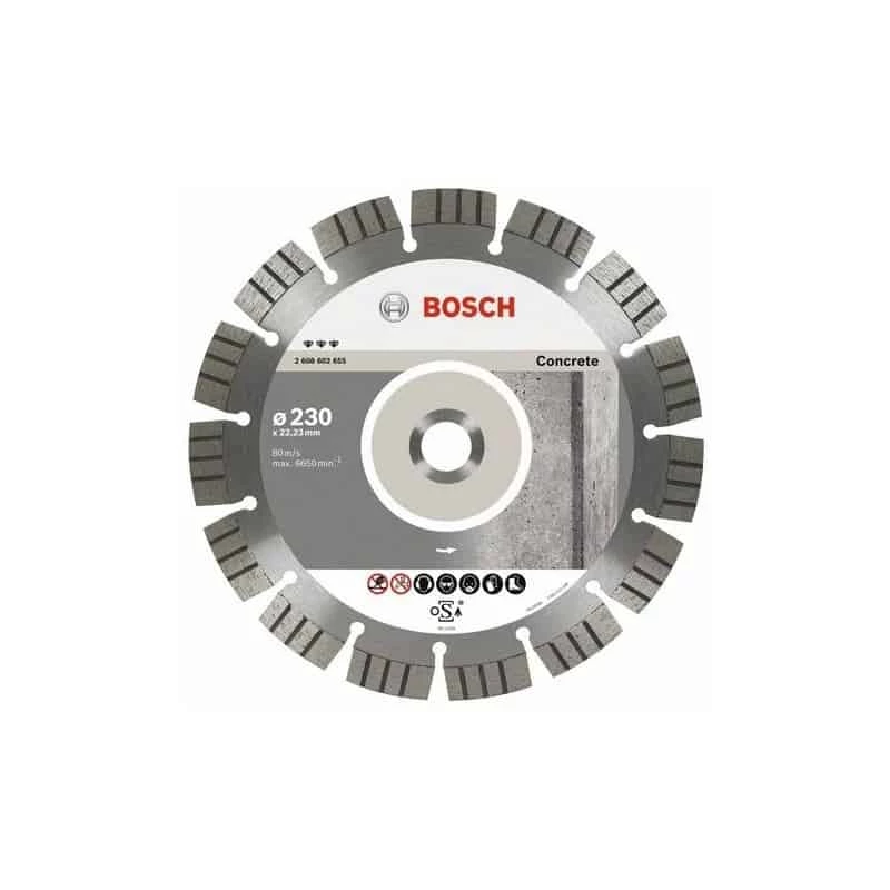 BOSCH Disques à Tronçonner Diamantés Spécial Béton - Best For Concrete 1 BOSCH Disques à Tronçonner Diamantés Spécial Béton - Best For Concrete