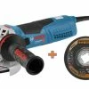 Bosch GWX 17-125 S X-LOCK & Rhodius 211347 ALPHAline I XT70 - Meuleuse Angulaire Et Disque à Tronçonner (2x25pcs)