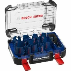 BOSCH Coffret 11 Trépans Carbure Expert Construc 20 à 76 - 2608900489